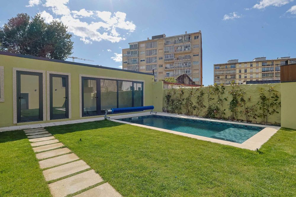 T1 NOVO - aluguer com piscina e jardim - mobilado e renovado