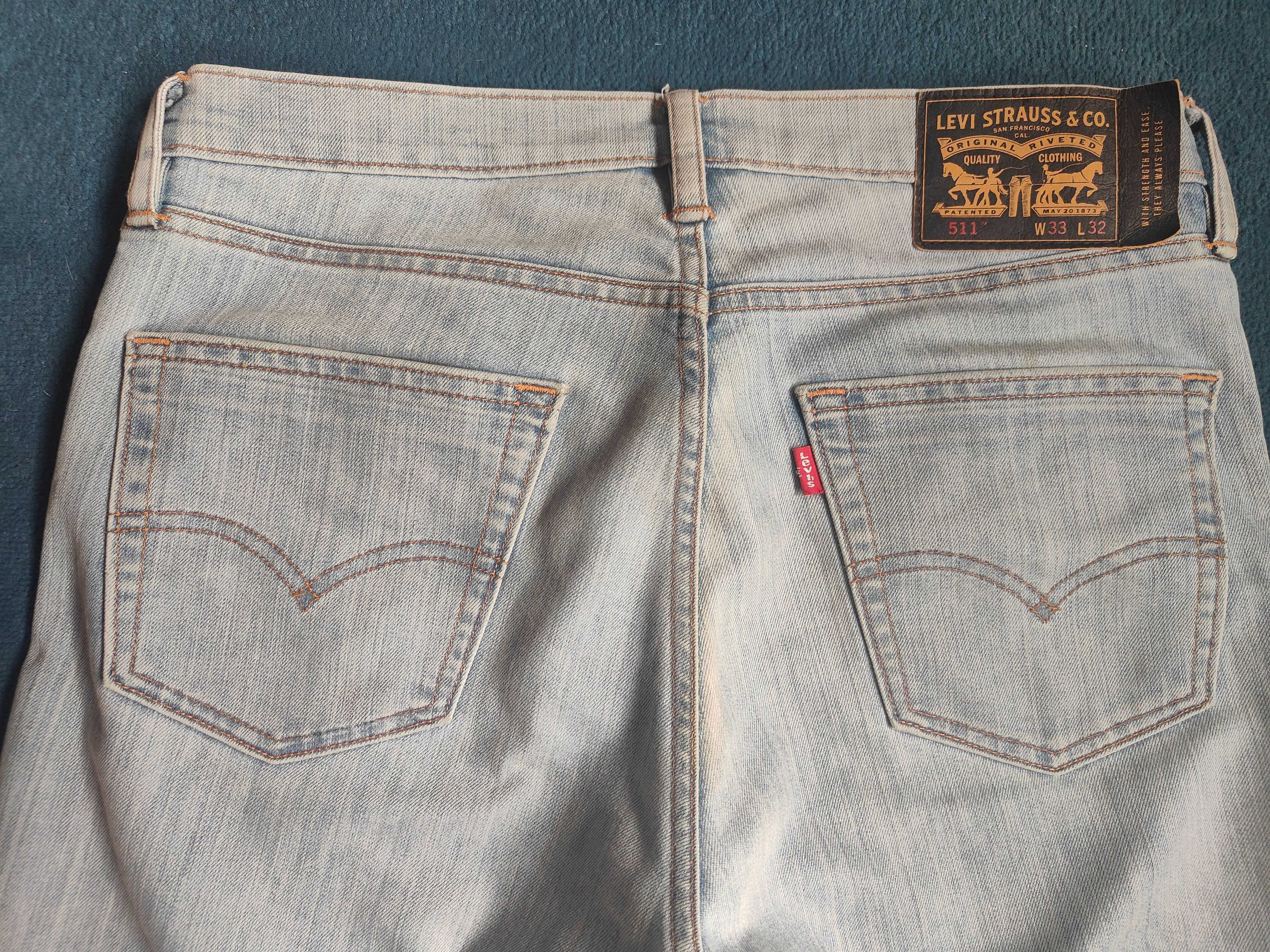 Levi's 511 Skateboarding Skate 33 x 32 Stretch Levis ganga