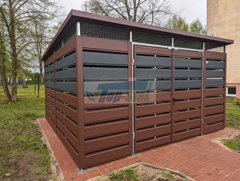 Wiata Śmietnikowa Rowerowa Schowek Narzędziowy Domek Ogrodowy Altana