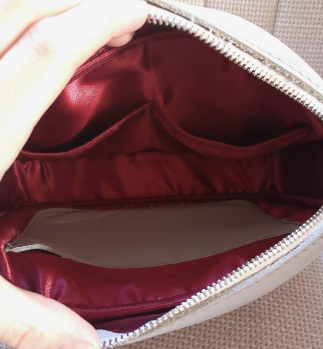 Fabiola Fabulous szara torebka skóra naturalna