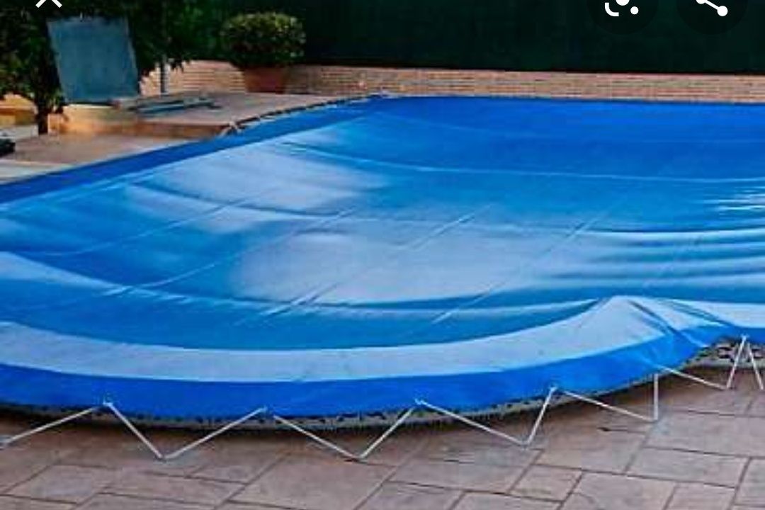 coberturas qualquer medida e formato de piscinas várias cores