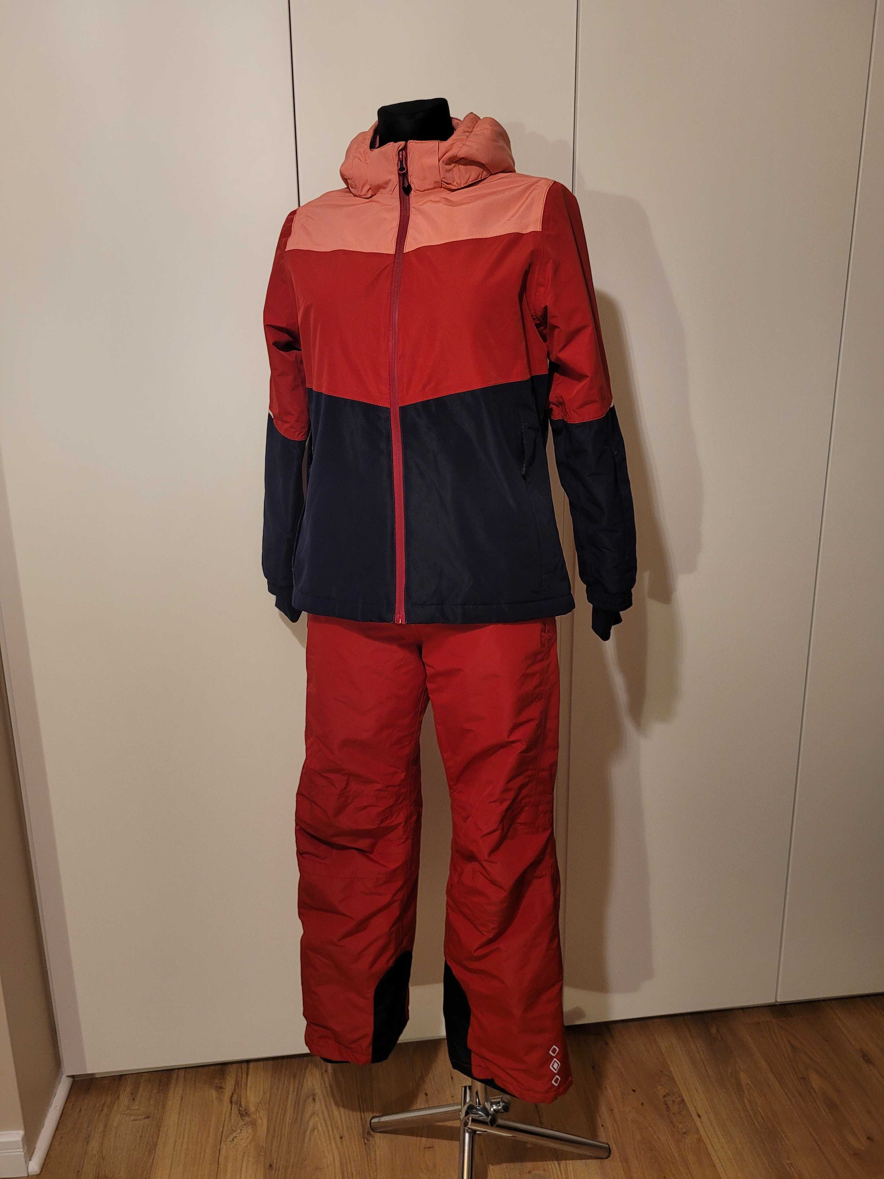 Kurtka narciarska młodzieżowa dziewczęca Crivit 146-152 cm