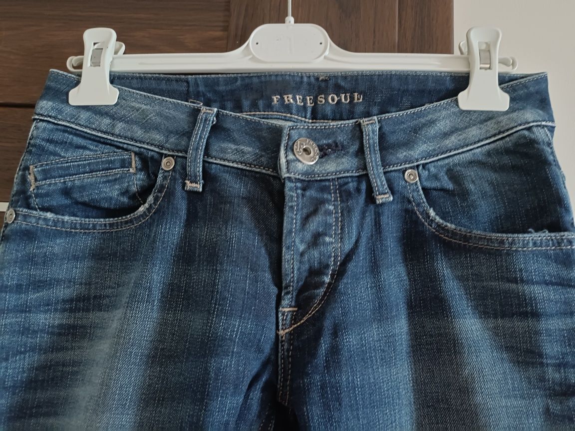 Spodnie damskie jeans Freesoul