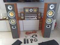 Kino domowe 7.1 _ ONKYO TX-SR576 _ amplituner + DVD