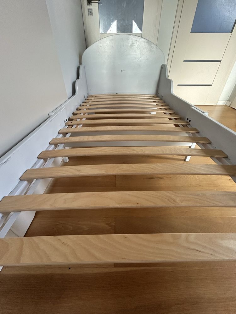 Ikea łóżko dzieciece rozuwane dwie długości