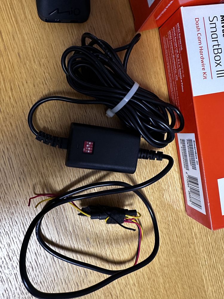 Wideorejestrator Mio mivue c312 plus smartbox3 zestaw