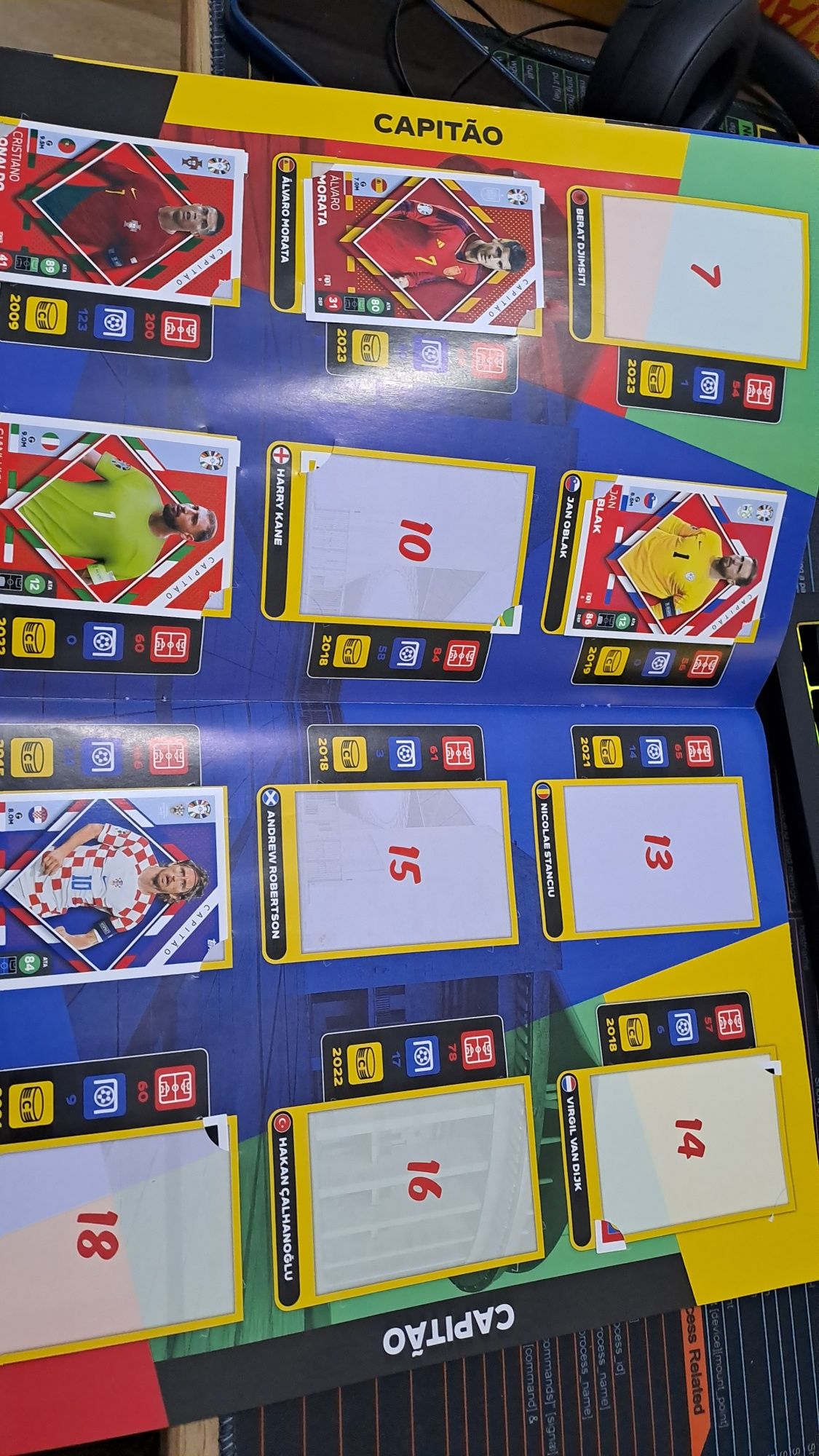 Caderneta Euro 2024 Topps Match Attax