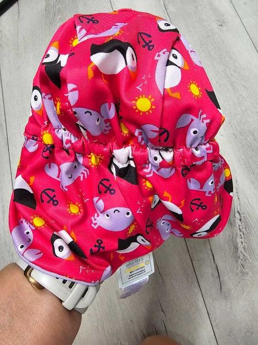 BAMBINO MIO czapka do pływania UPF dwustronna Oeko Tex 0-12m