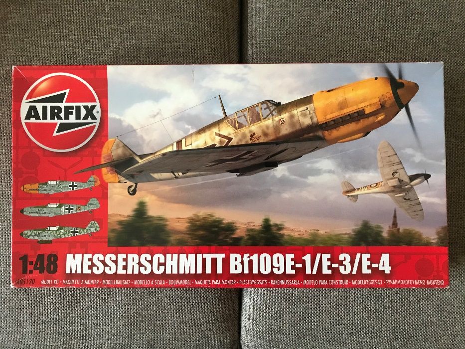 Airfix 1/48 Messerschmitt Bf 109E1-/E-3/E-4