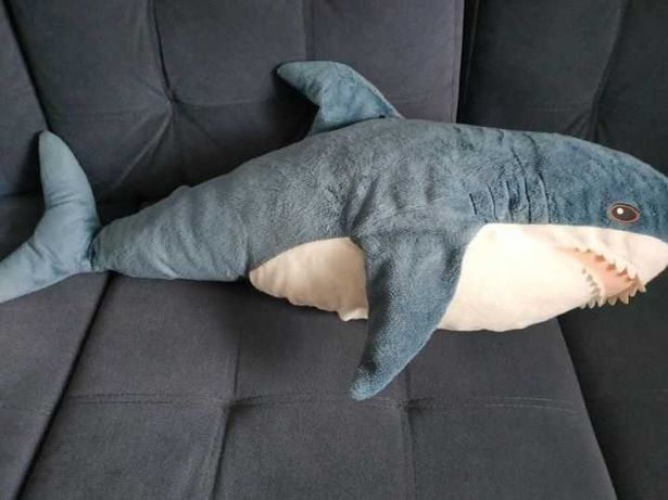 Классная и мягкая игрушка "Акула" - 50 см