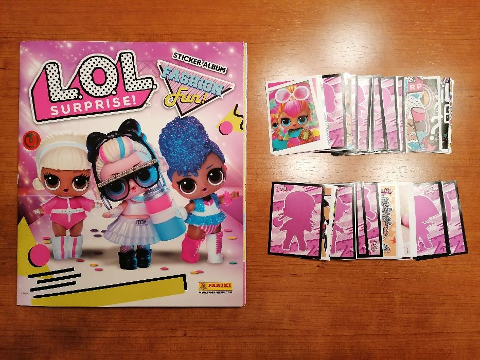 Cromos da colecção LOL Surprise Fashion Fun (LER O ANÚNCIO TODO SFF)