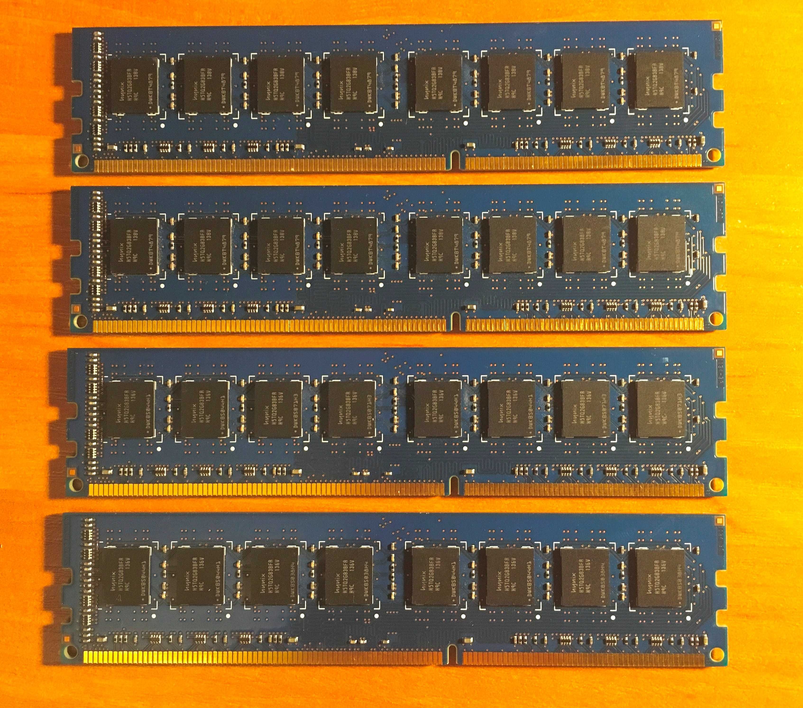 Модулі пам'яті DDR3 Hynix 1333-1866 MHz 4x4Gb 16 Gb (Троєщина)