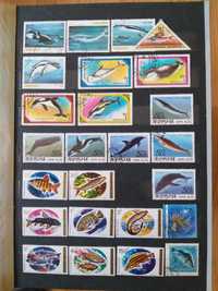 Почтовые марки на тему "Фауна". 4 фото.