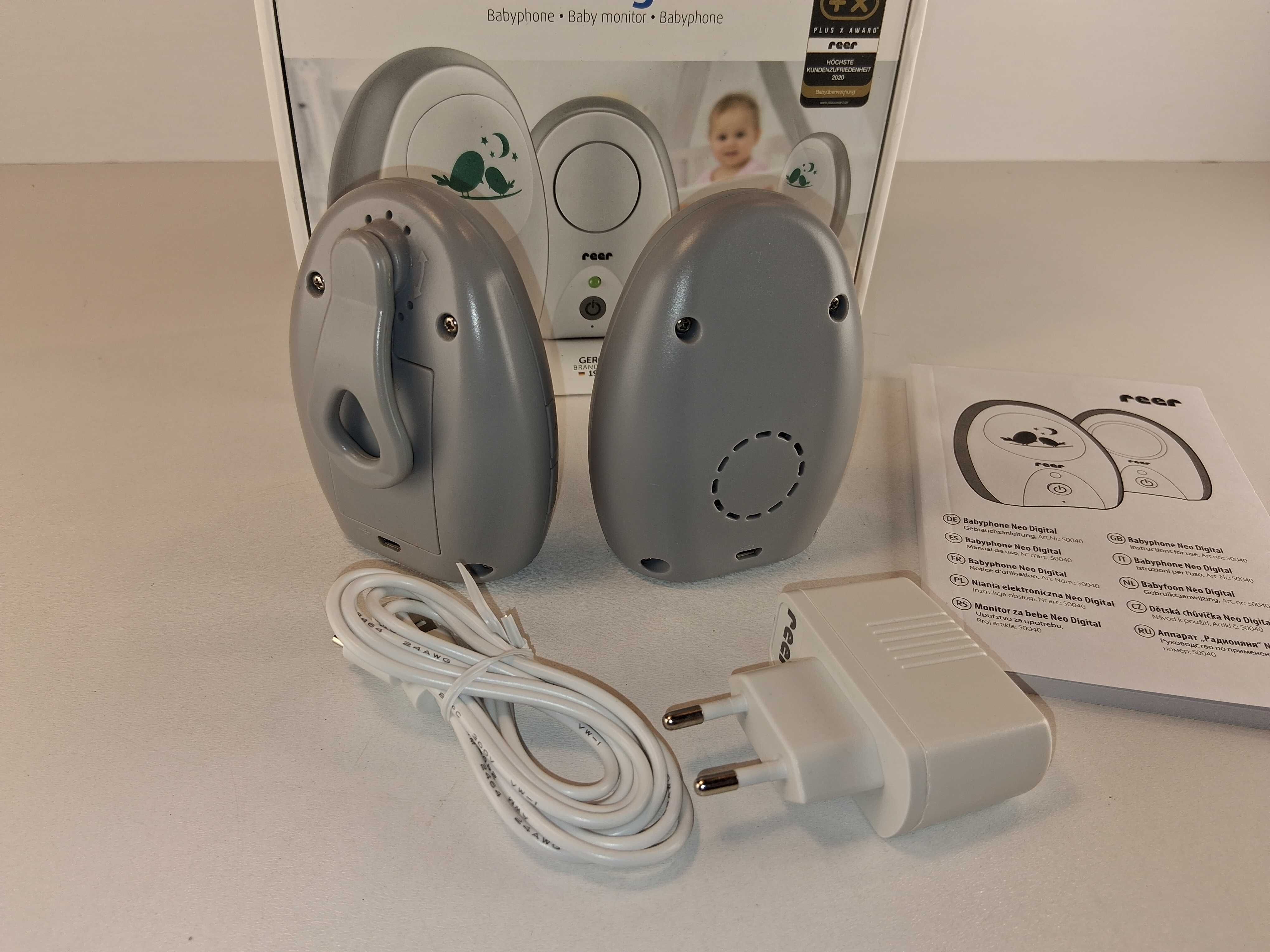 G085 Elektroniczna Niania REER Neo Digital FHSS Zasięg 250m