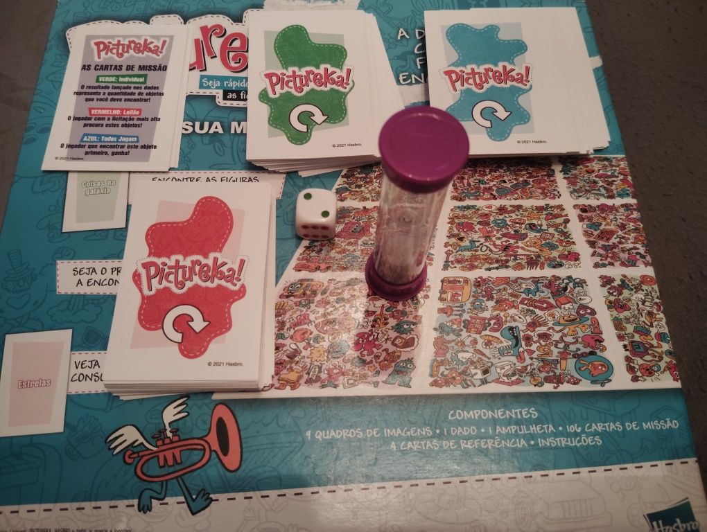Jogo de Tabuleiro Como Novo