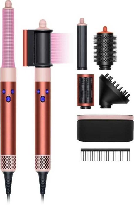 Cтайлер Dyson Airwrap Long Volumise Strawberry bronze/Blush pink EU
