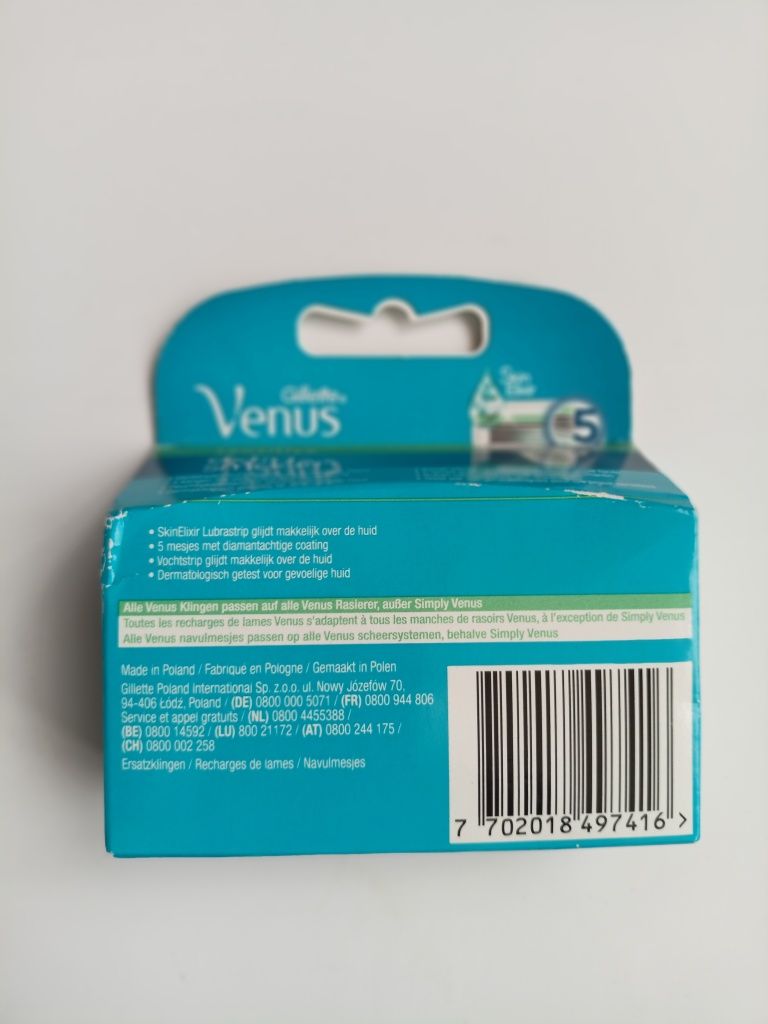 Gillette Venus Extra Smoth Sensitive wkłady 4 sztuki