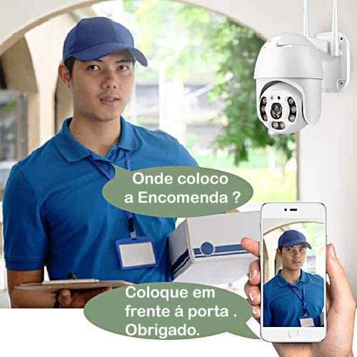 camera tecnologia wifi 1080p Hd rotativa ptz wi-fi camara internet