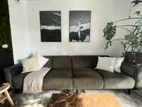 Sofa ciemnozielona Statement