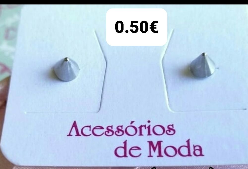 Brincos - Artigos de loja (Novos, com etiqueta)