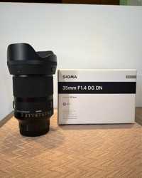 Sigma 35mm F1.4 Art DG DN Sony-E wystawiam FV