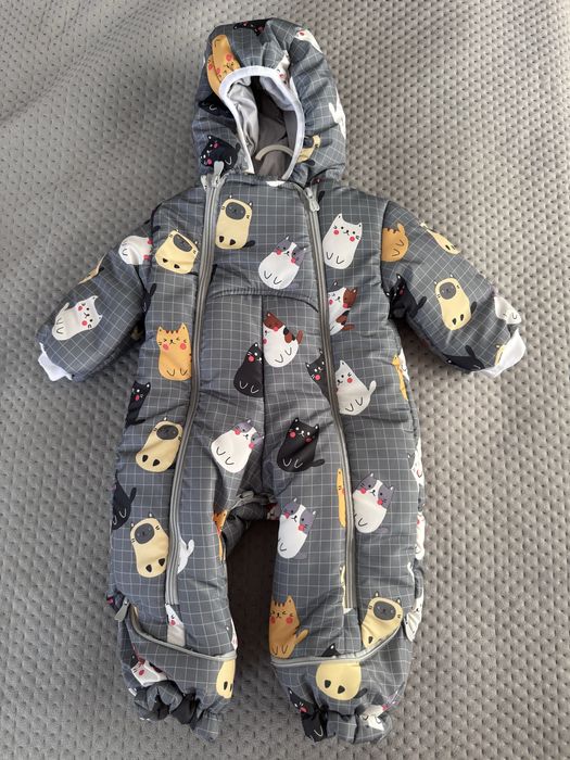 Комбінезон хлопчик/дівчинка 0-12 місяців демісезон весна/осінь