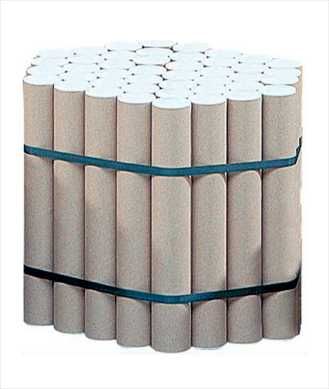 Tubos Cartonados 60x9 + Tampas plásticas – pack-20