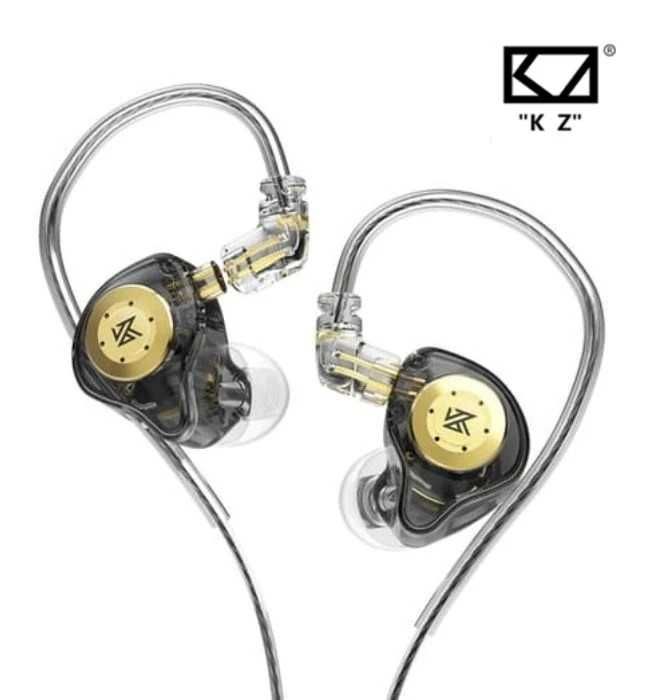 Słuchawki dokanałowe KZ EDX PRO Monitor, Odsłuch douszny, IEM