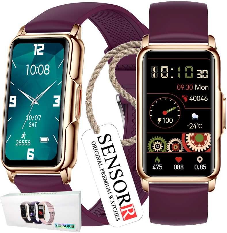 Elegancki Zegarek Damski SMARTWATCH SMARTBAND SENSORR Na Prezent
