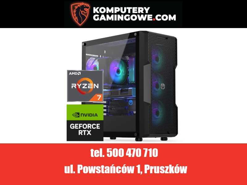 Komputer Gamingowy 9800X3D 64GB 2TB RTX 5080 2 LATA Gwarancji FV23%