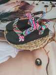 Nowe kolorowe sandały boho, r. 38 (24 cm)
