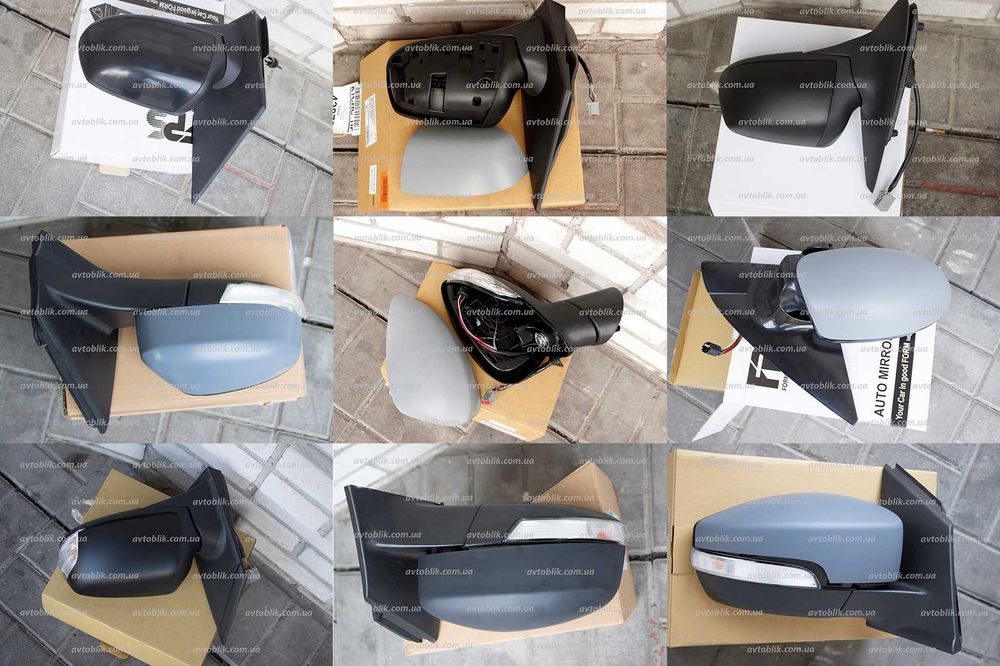 Дзеркала Ford Fiesta, Focus, Fusion, Mondeo, Kuga, Escape, Explorer