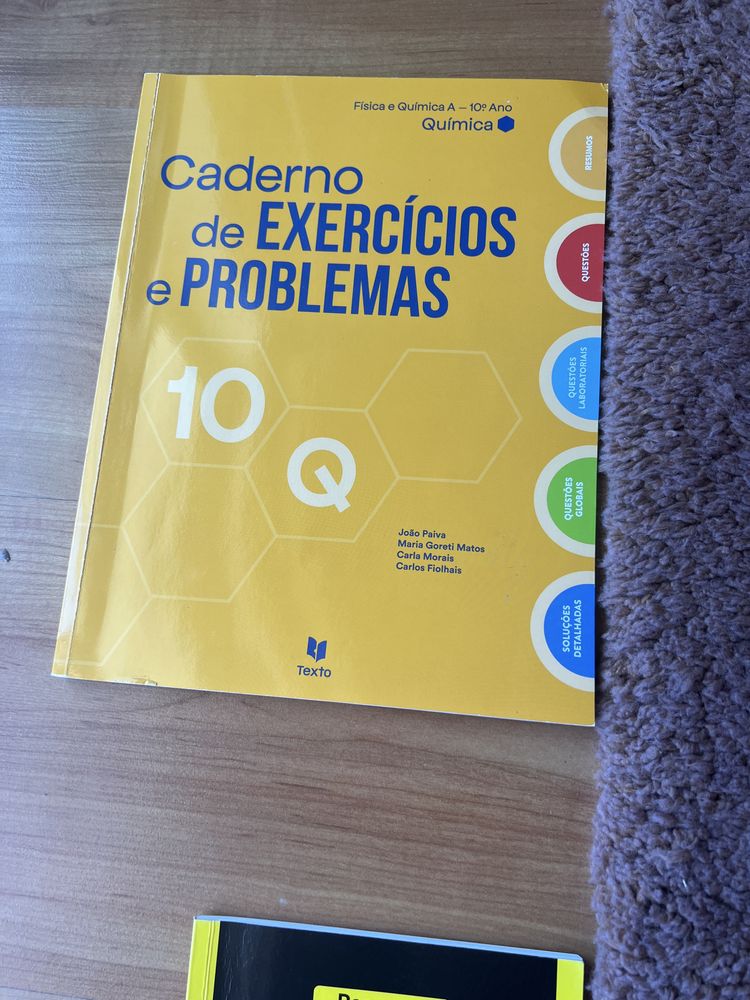 10.° ano - livros de fichas e de apoio ao estudo