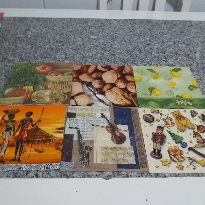 guardanapos decoupage