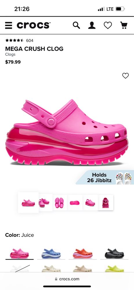 Crocs Classic Mega Crush Clog