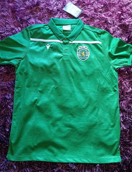 Camisola/pólo Macron oficial Sporting