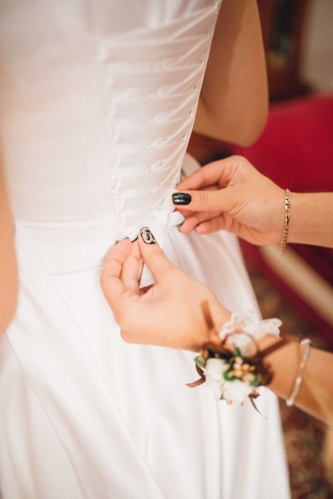 Suknia ślubna rozmiar S/M, biust 75-80