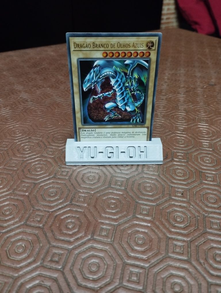 Suporte de cartas yu-gi-oh feito em impressão 3D