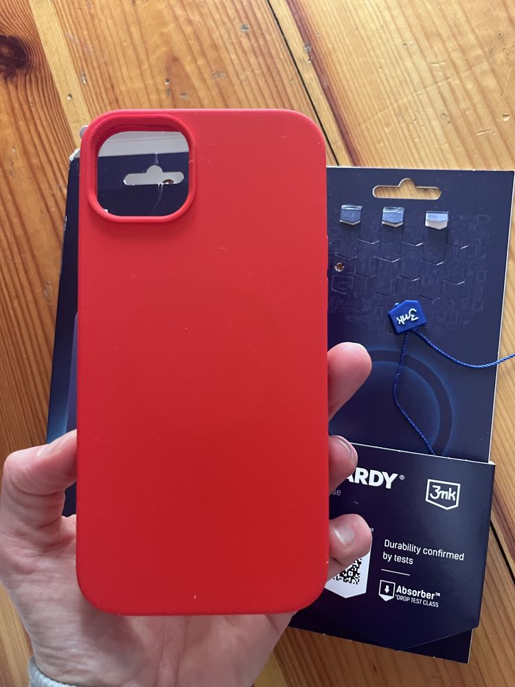 Etui Apple iPhone 14 Plus 3mk Hardy Silicone MagCase Red