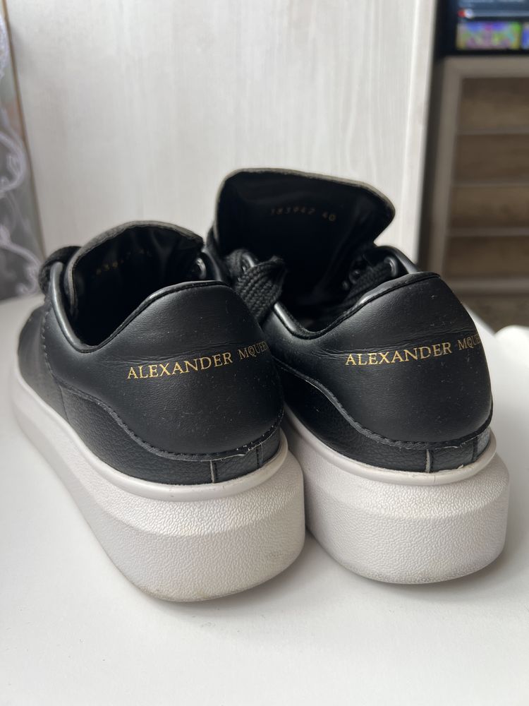 Кеди Alexander McQueen Black,40