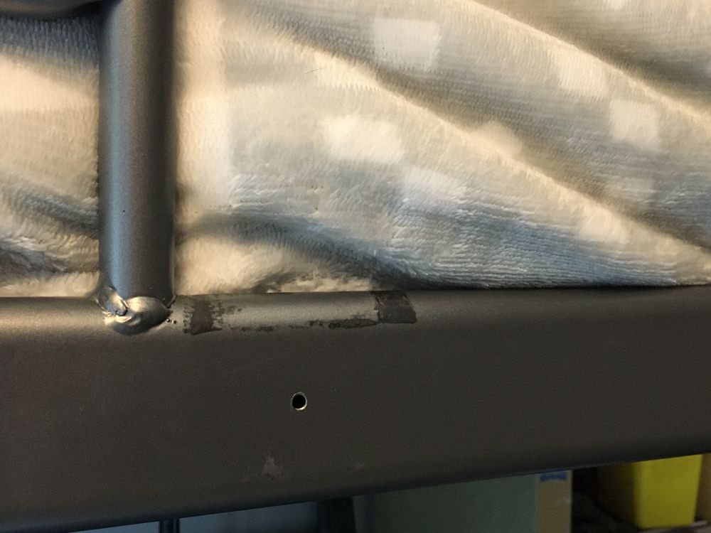 Łóżko piętrowe z biurkiem - IKEA SVARTA