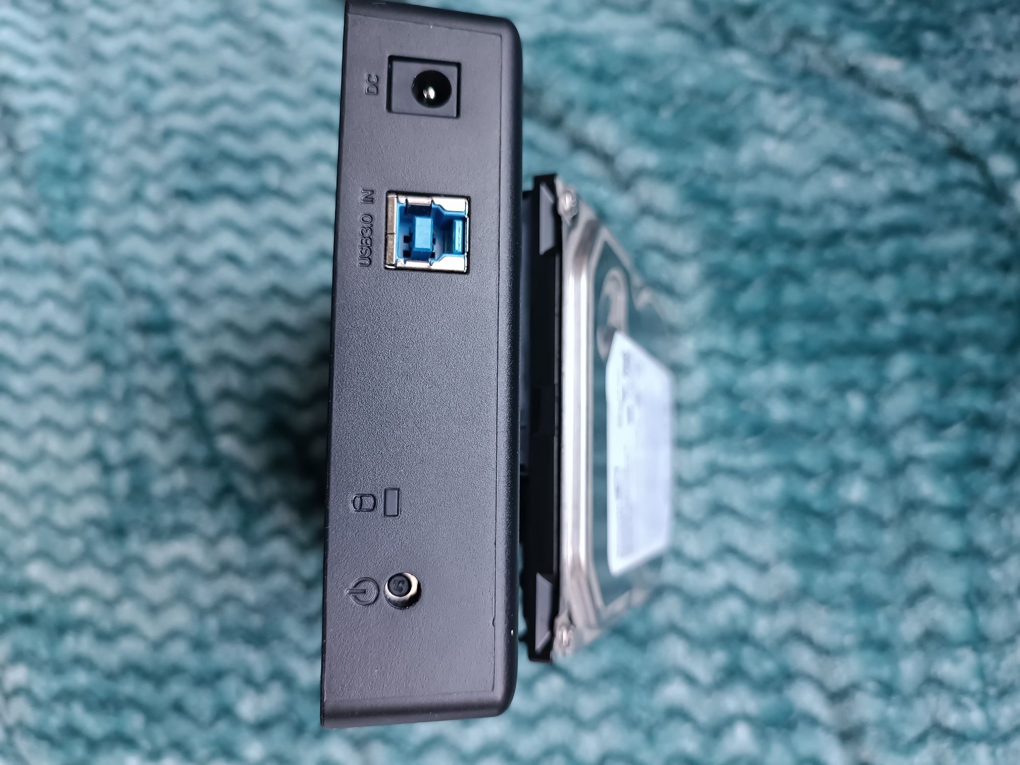 Obudowa Dysku 3.5' Kieszeń SATA I II III HDD USB 3.0 Super Speed do 5G
