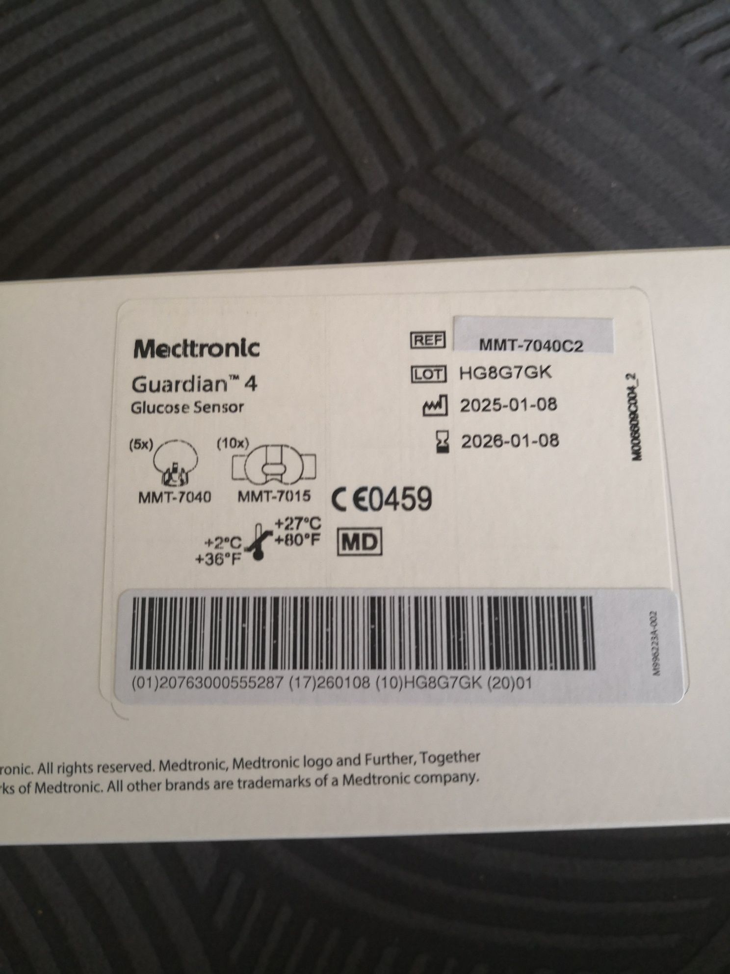 Medtronic Sensor Guardian 4
