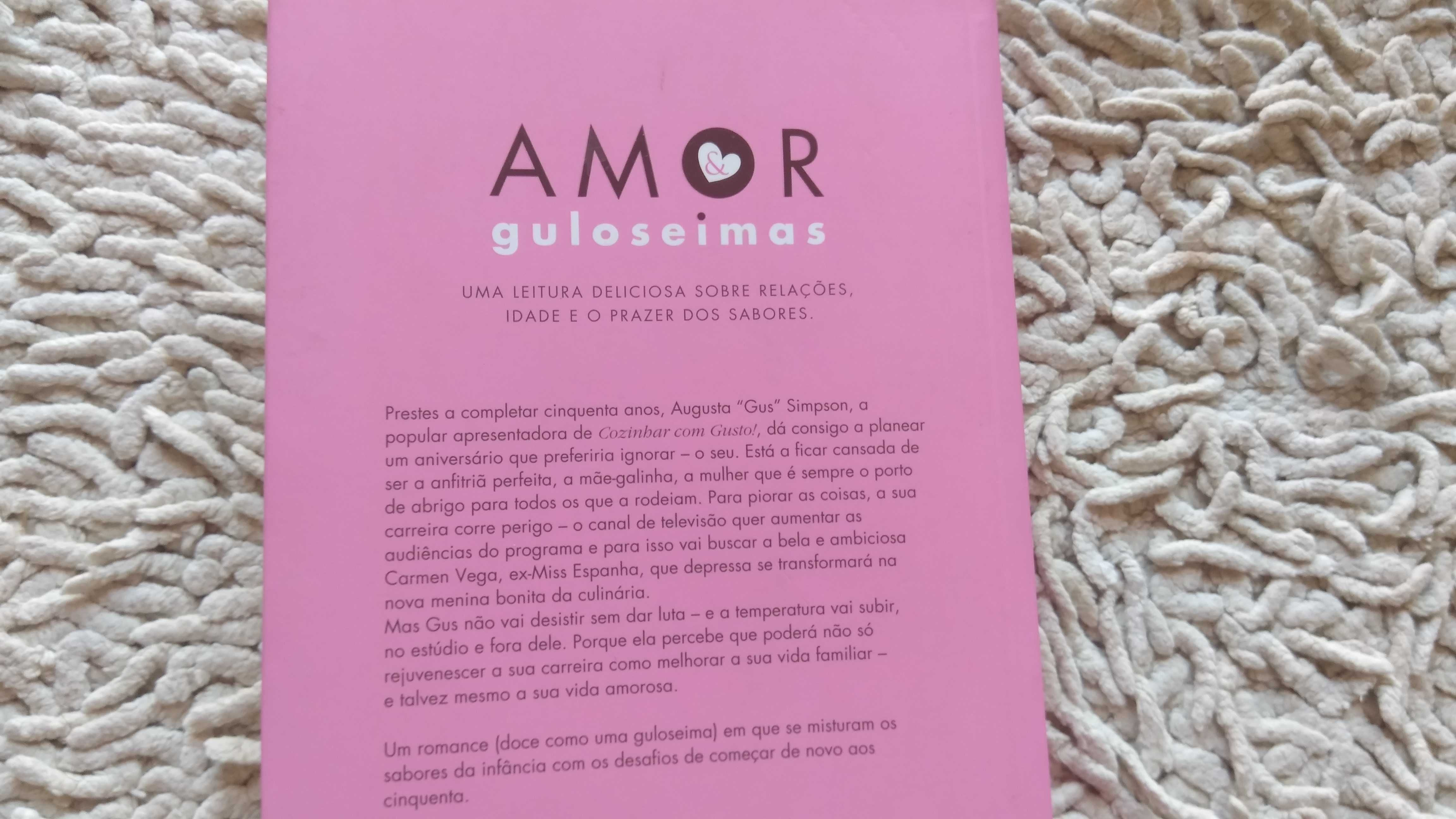 Livro Romance AMOR e GULOSEIMAS - Kate Jacobs - Como Novo