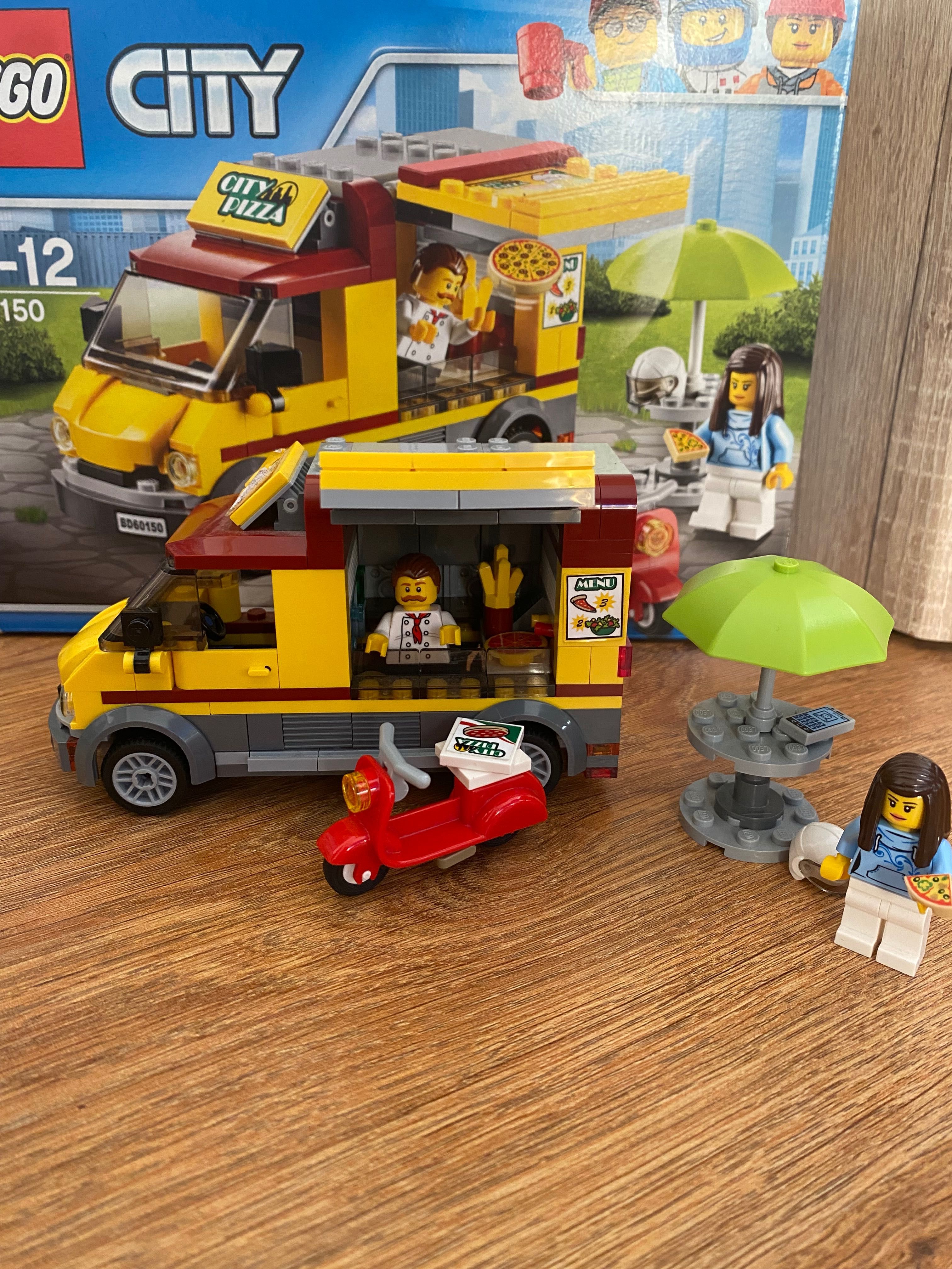 Lego sklep na rogu 31050, sklep z owocami 31036, foodtruck 60150