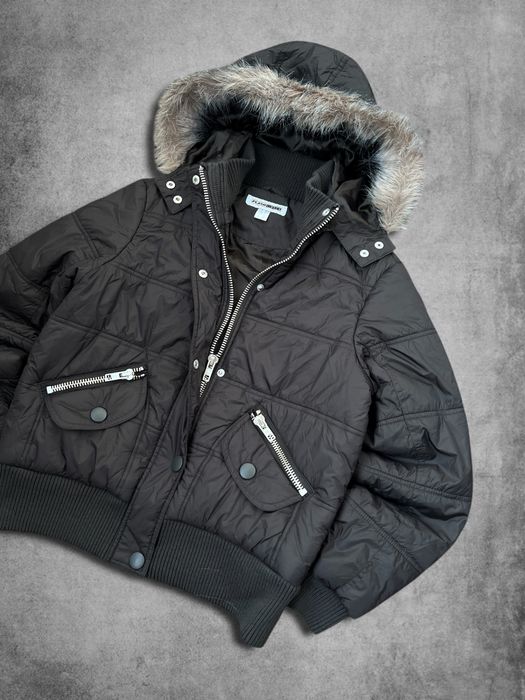 Зимова Куртка Y2k Fur Bomber jacket / Хутро Вінтаж