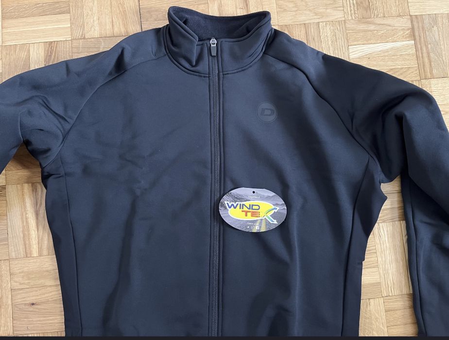 NOWA Kurtka Kolarska DANIELO Alpi Nero Zimowa Ciepła Zima