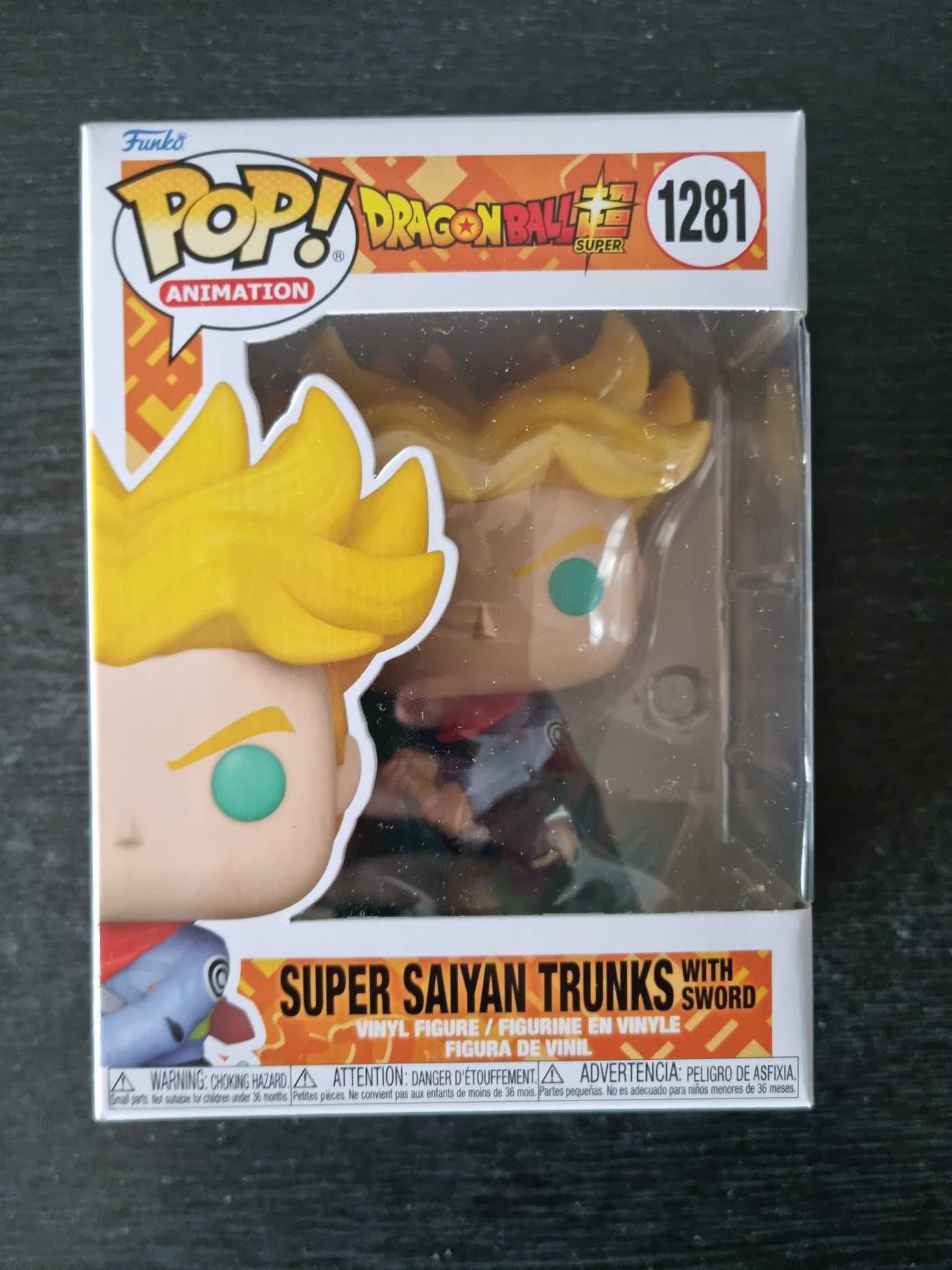 Funko POP Dragon Ball: SSJ Trunks with sword #1281