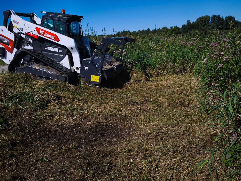 Mulczer leśny - Czyszczenie, oczyszczanie działek, nieużytków, gruntów