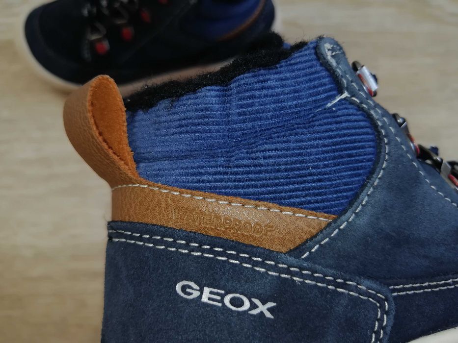 Термо Ботинки зимние кожаные Geox Omar Waterproof 26 размер